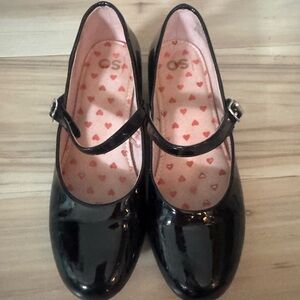 Black Patent Leather Kids Shoes